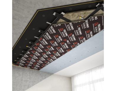 Premium M1 szkieletowy system izolacji akustycznej sufitu