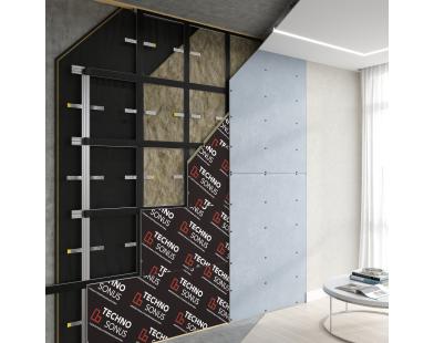 Premium M1 szkieletowy system izolacji akustycznej ścian