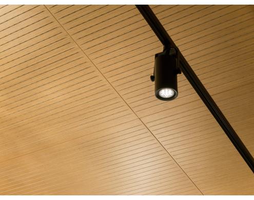 Ceiling acoustic treatment with Belner panels