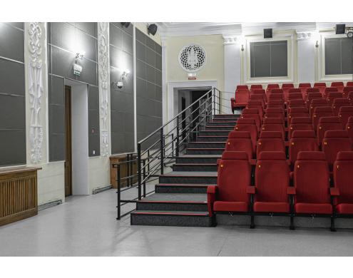 Acoustic Treatment of the Lecture and Cinema Hall in the Ukraina Movie Theater