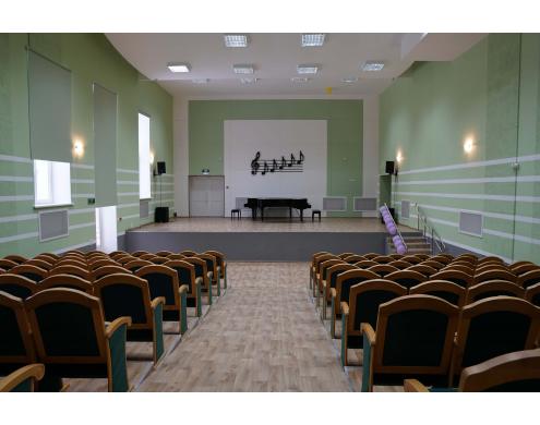 Sala koncertowa przy Dziecięcej Szkole Muzycznej